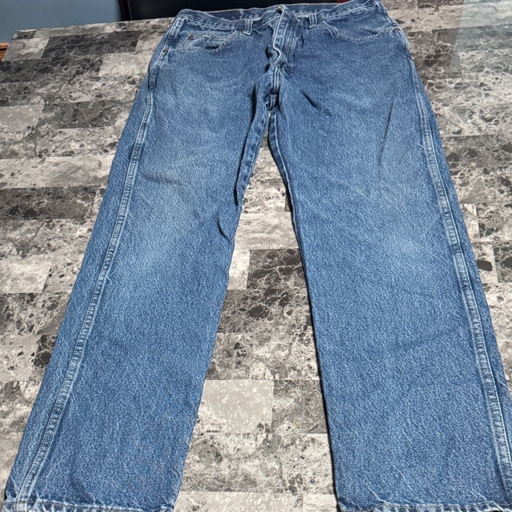 Wrangler Men's Straight Fit Denim Jeans